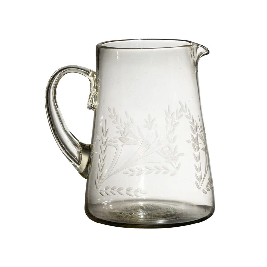 Hacienda Pitcher with Iron Stand