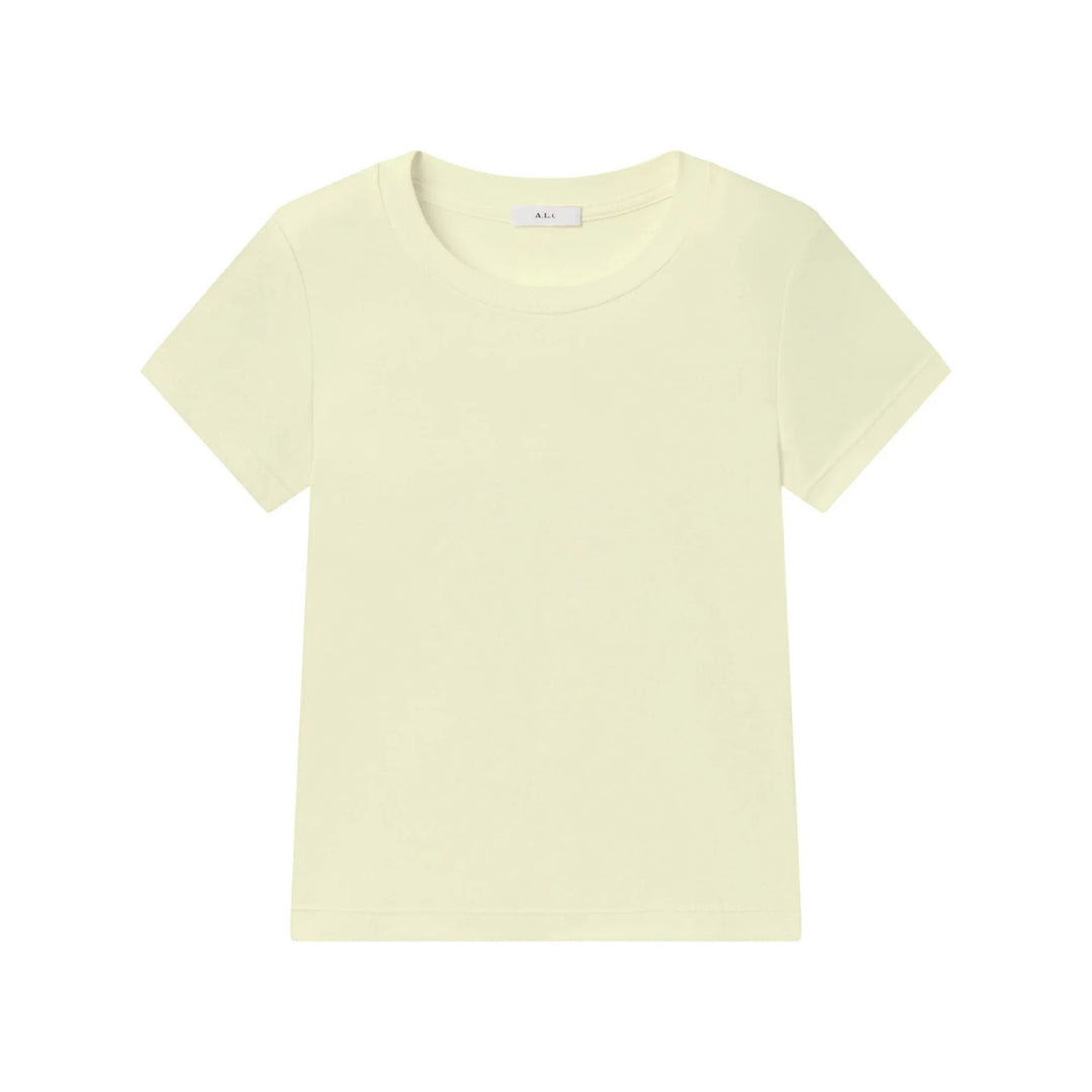 Harper Tee in Light Canary