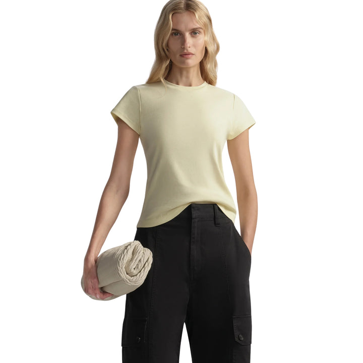 Harper Tee in Light Canary
