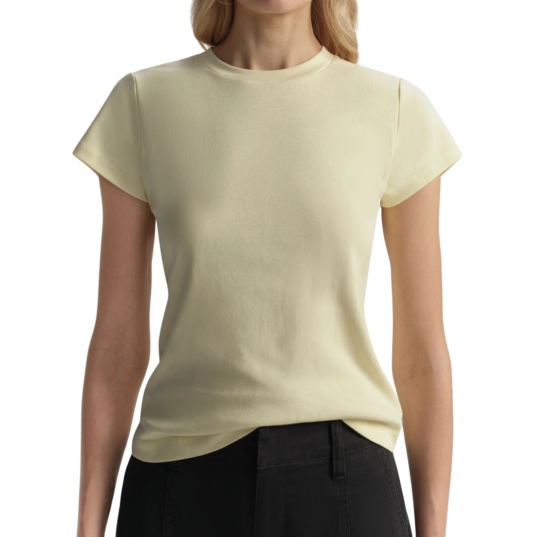 Harper Tee in Light Canary
