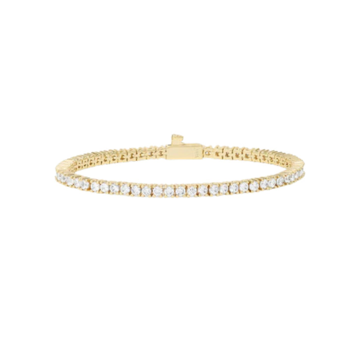 Heiress Bracelet - Gold/White - Size 6.5