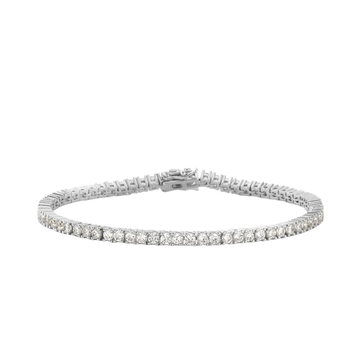 Heiress Bracelet - Silver/White - Size 6