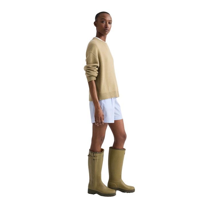 Henry St Short in Blue Haven/White