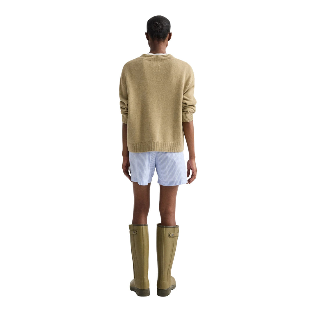 Henry St Short in Blue Haven/White