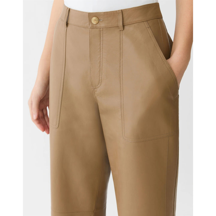 Highline Straight Leg Ankle Pant in Green Clay