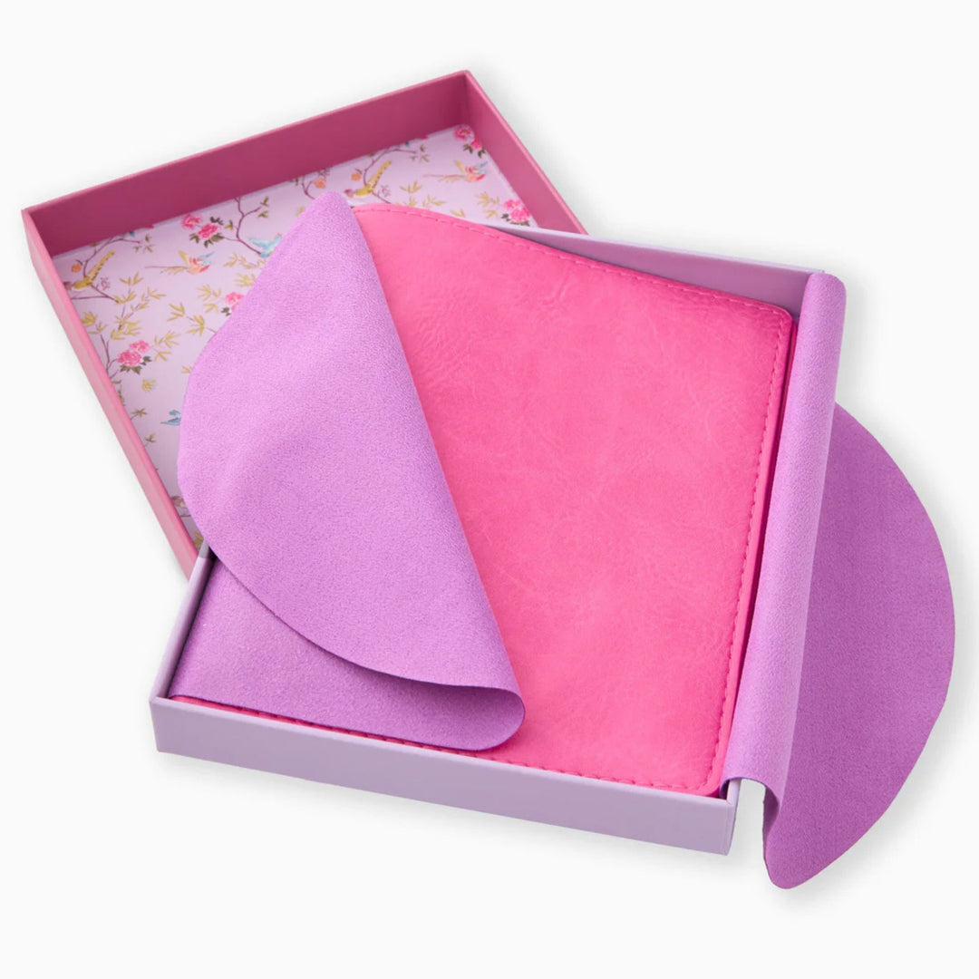 Hot Pink Mahjong Card Folio
