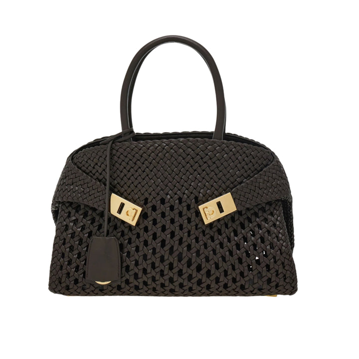 Testa Di Moro Hug Intreccio Small Top Handle Bag