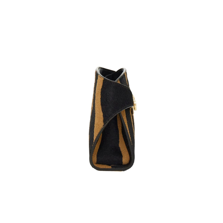 Hug Zebra Mini Crossbody in Kasba Bianco/Nero