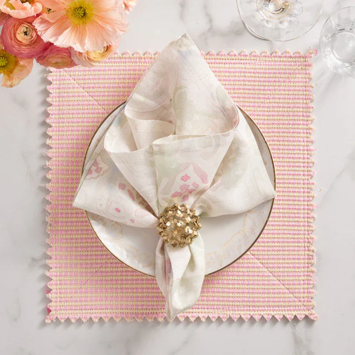 Hydrangea Napkin Ring - Gold