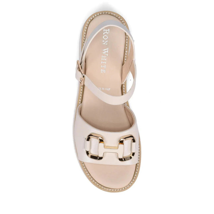 Hylina Wedge in Ivory