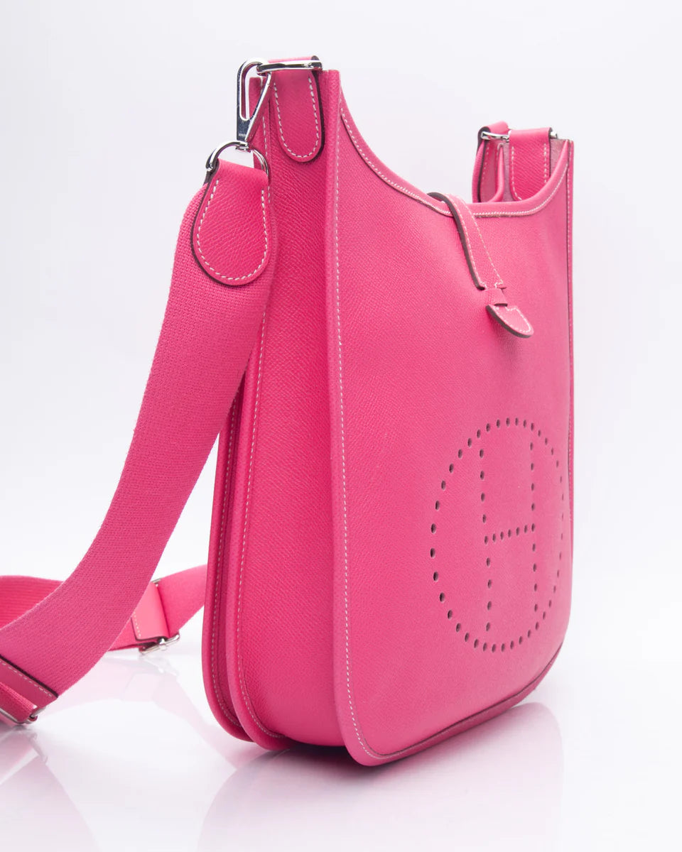Hermes Pink Clemence Evelyne Amazone TPM