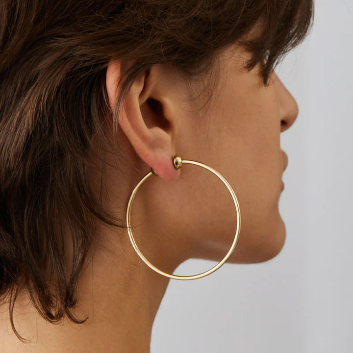 Icon Hoops Medium - Gold