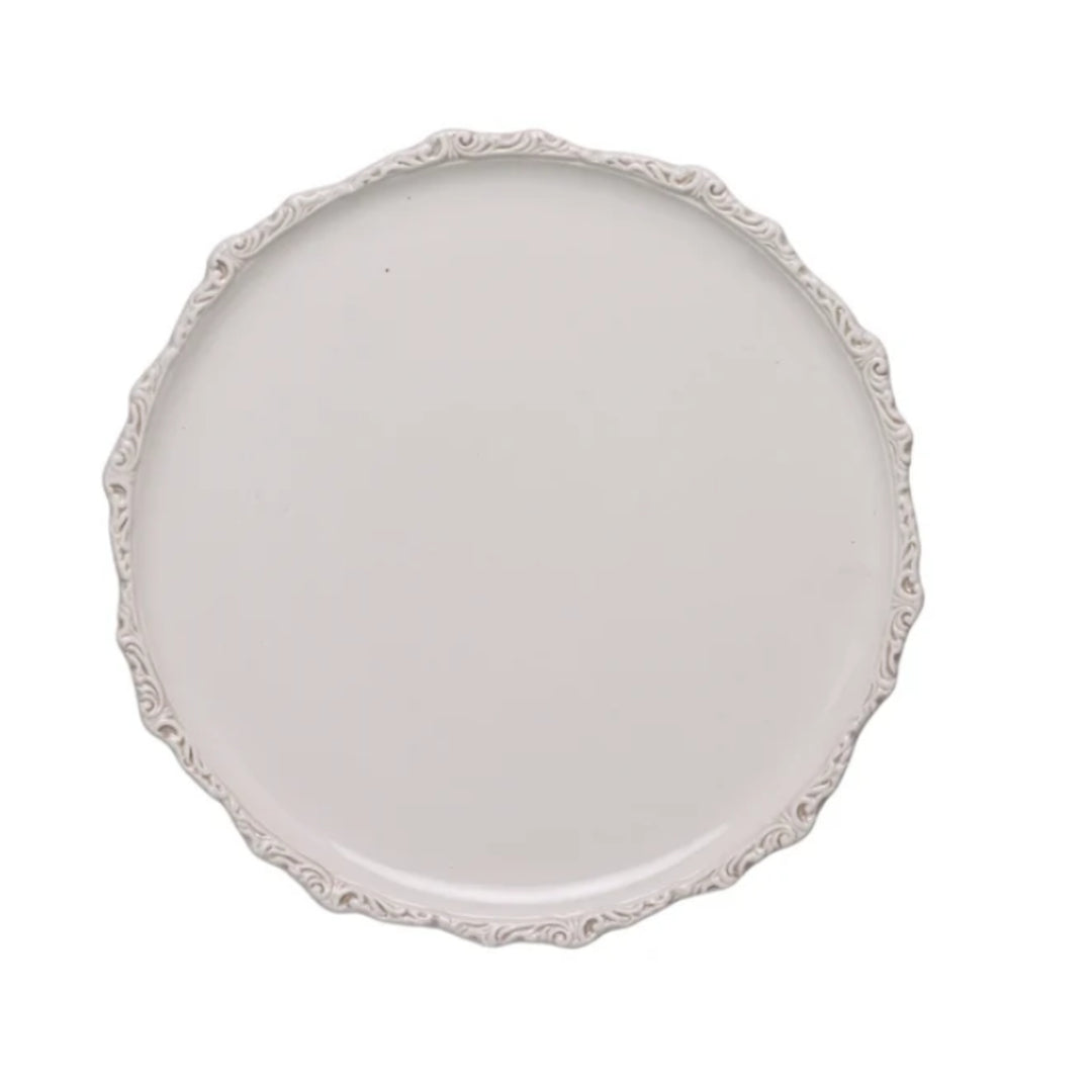 Imperial Dinner Plate - Cream