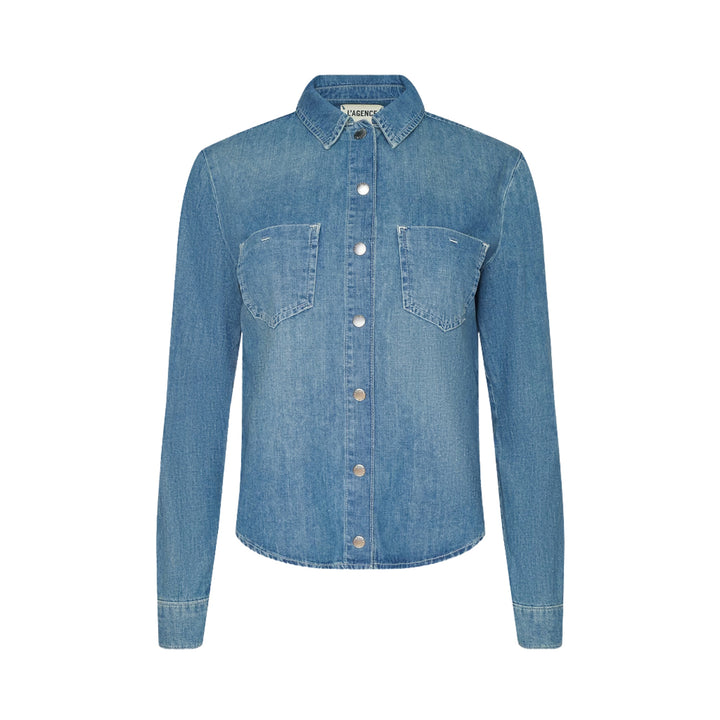Isla Denim Shirt in Saratoga