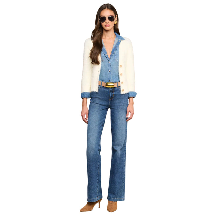 Isla Denim Shirt in Saratoga