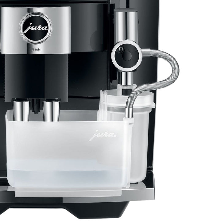 J8 Twin - 31 Specialties, 6.7" Panorama Coffee Panel, 2 x 6oz. Bean Containers, 64oz Water Capacity
