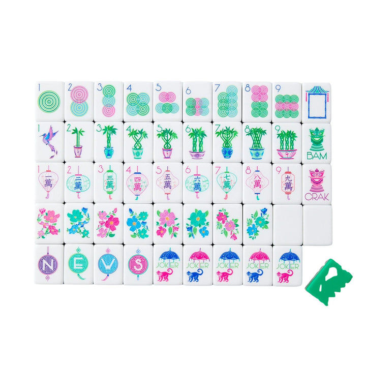 Jasmine Mahjong Tile Set