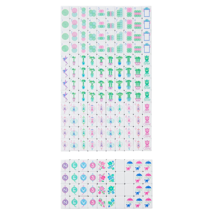 Jasmine Mahjong Tile Set