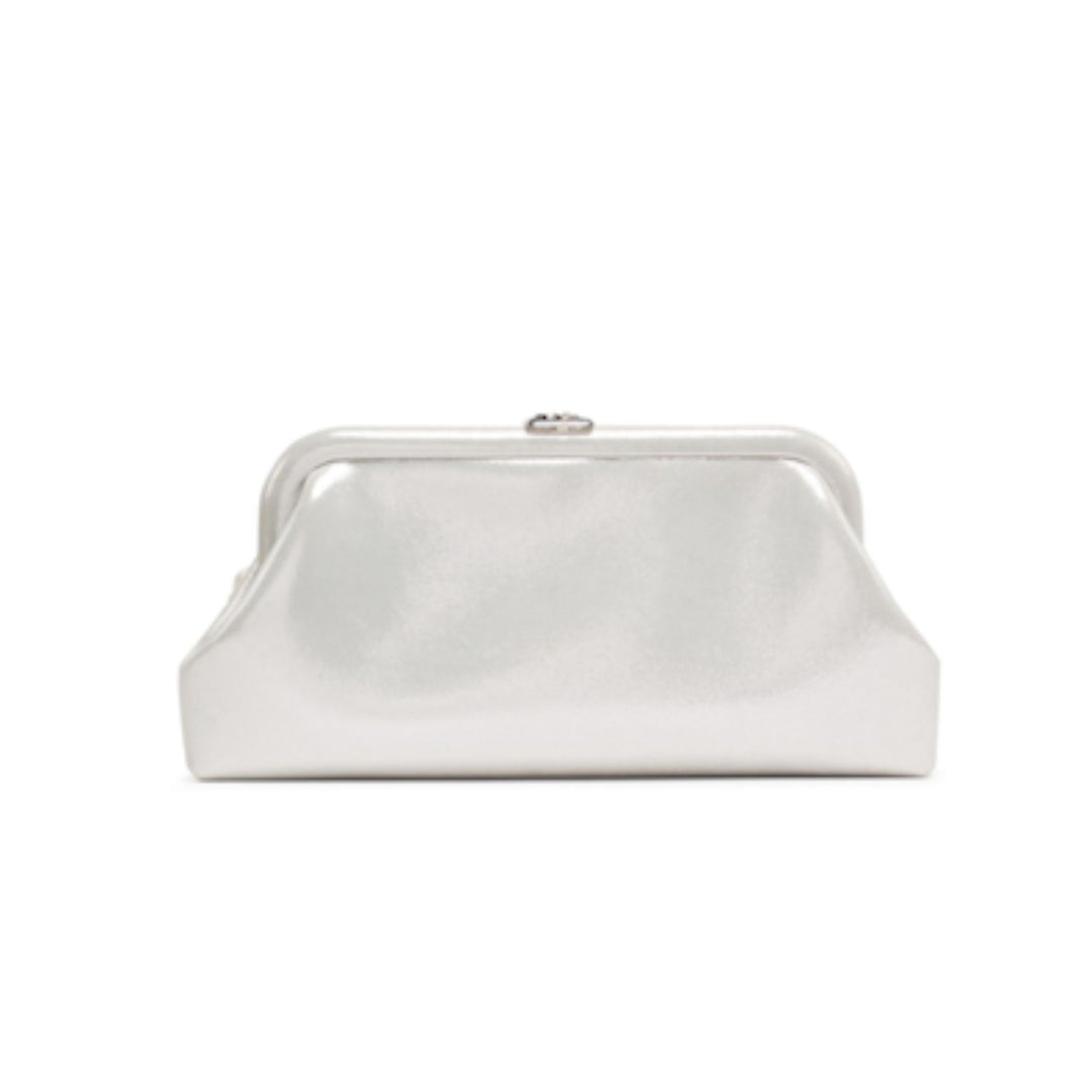 Skylar Clutch/Crossbody- Silver