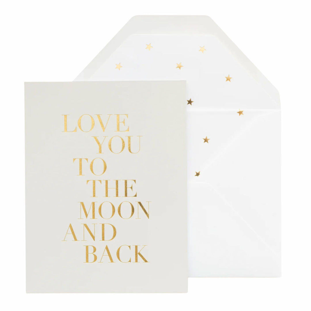 Love You to the Moon & Back Card