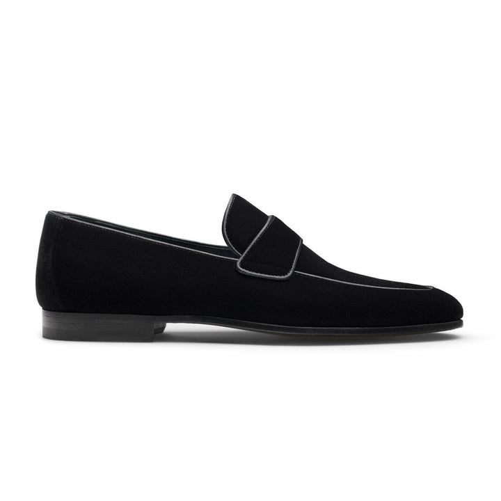 Jasper II Velvet Loafer in Black