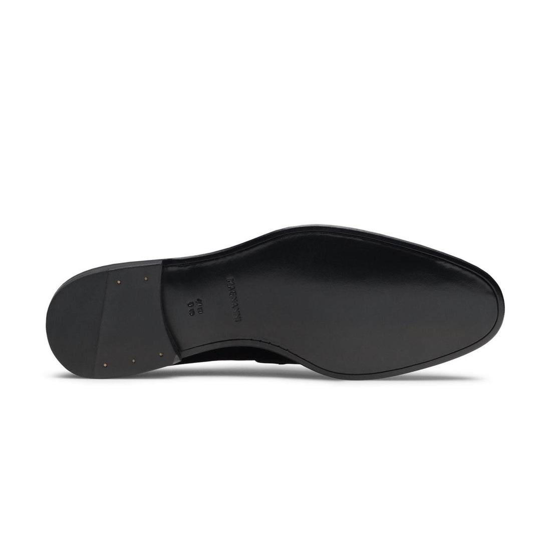 Jasper II Velvet Loafer in Black
