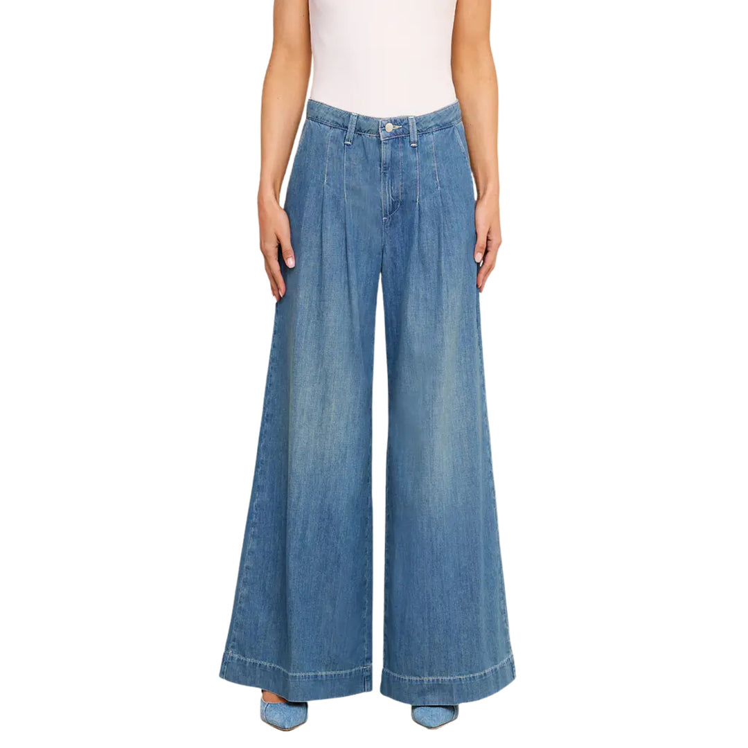 Jayani High Rise Pleated Wide Leg in Saratoga