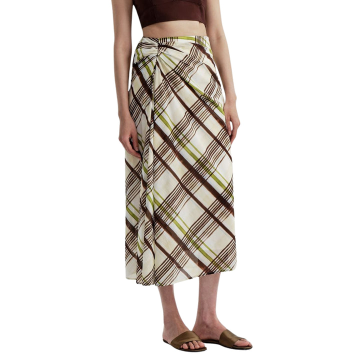 Jean Skirt in Butter/Ganache