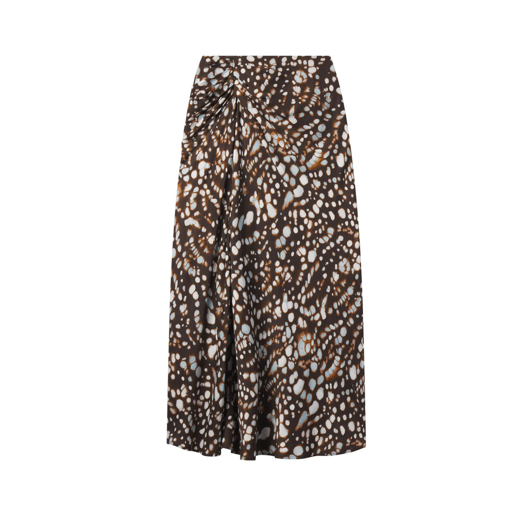Jean Skirt in Ganache Multi