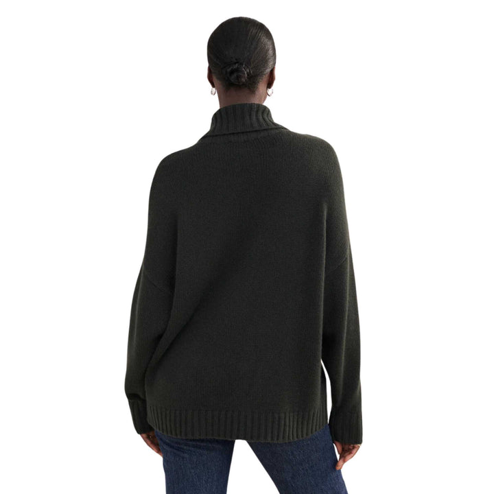 Cashmere Porter Turtleneck - Forest - L
