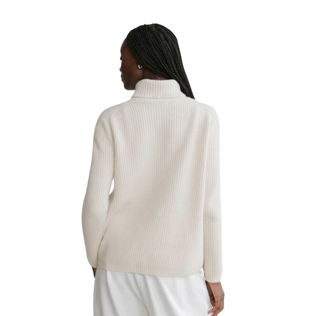 Cashmere Jet Turtleneck - Ivory