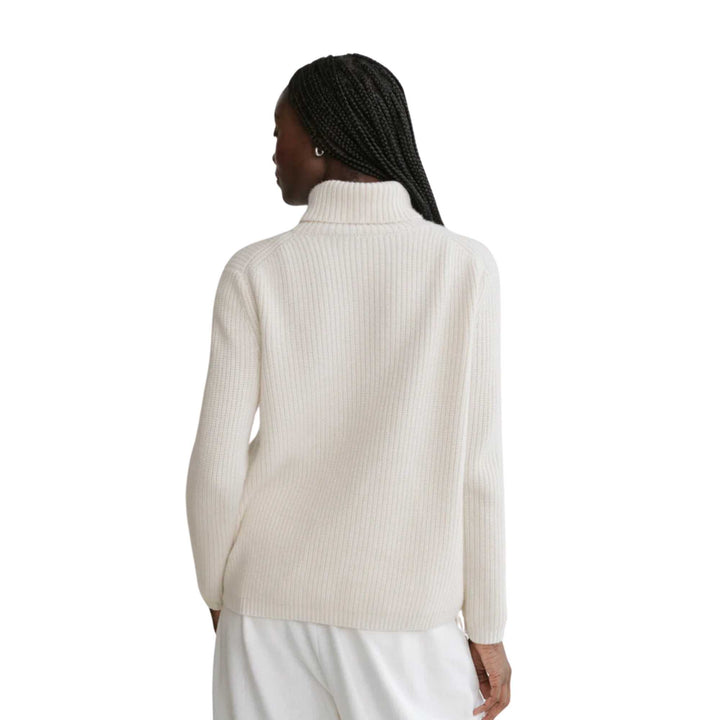 Cashmere Jet Turtleneck - Ivory