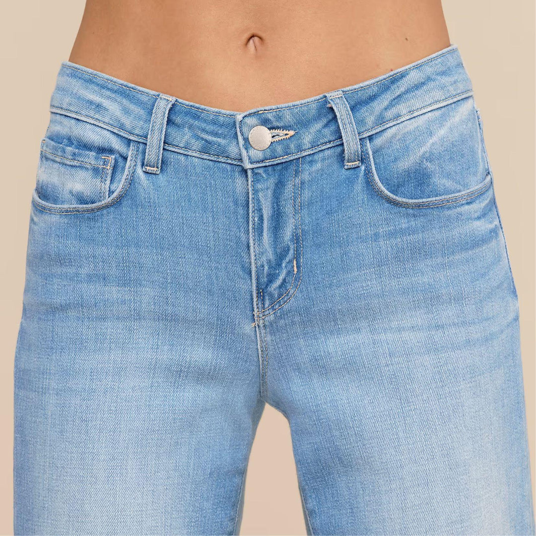 Joanne Low-Rise Wide-Leg Jean