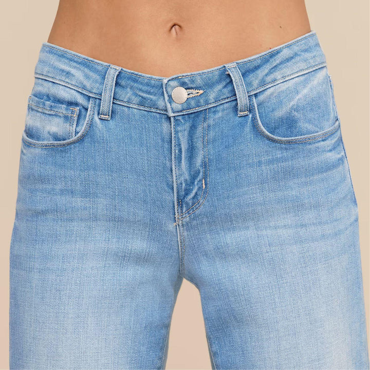 Joanne Low-Rise Wide-Leg Jean