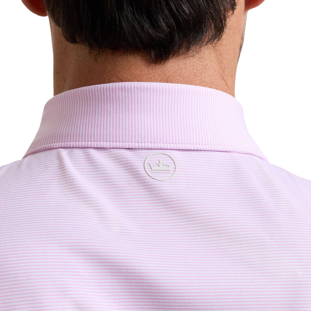 Jubilee Performance Jersey Polo in Pink Parfait