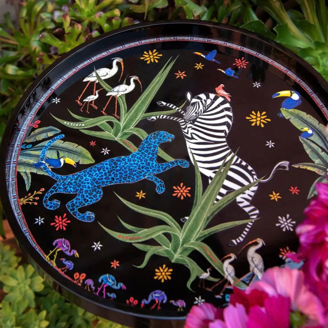 Jungle Round Tray