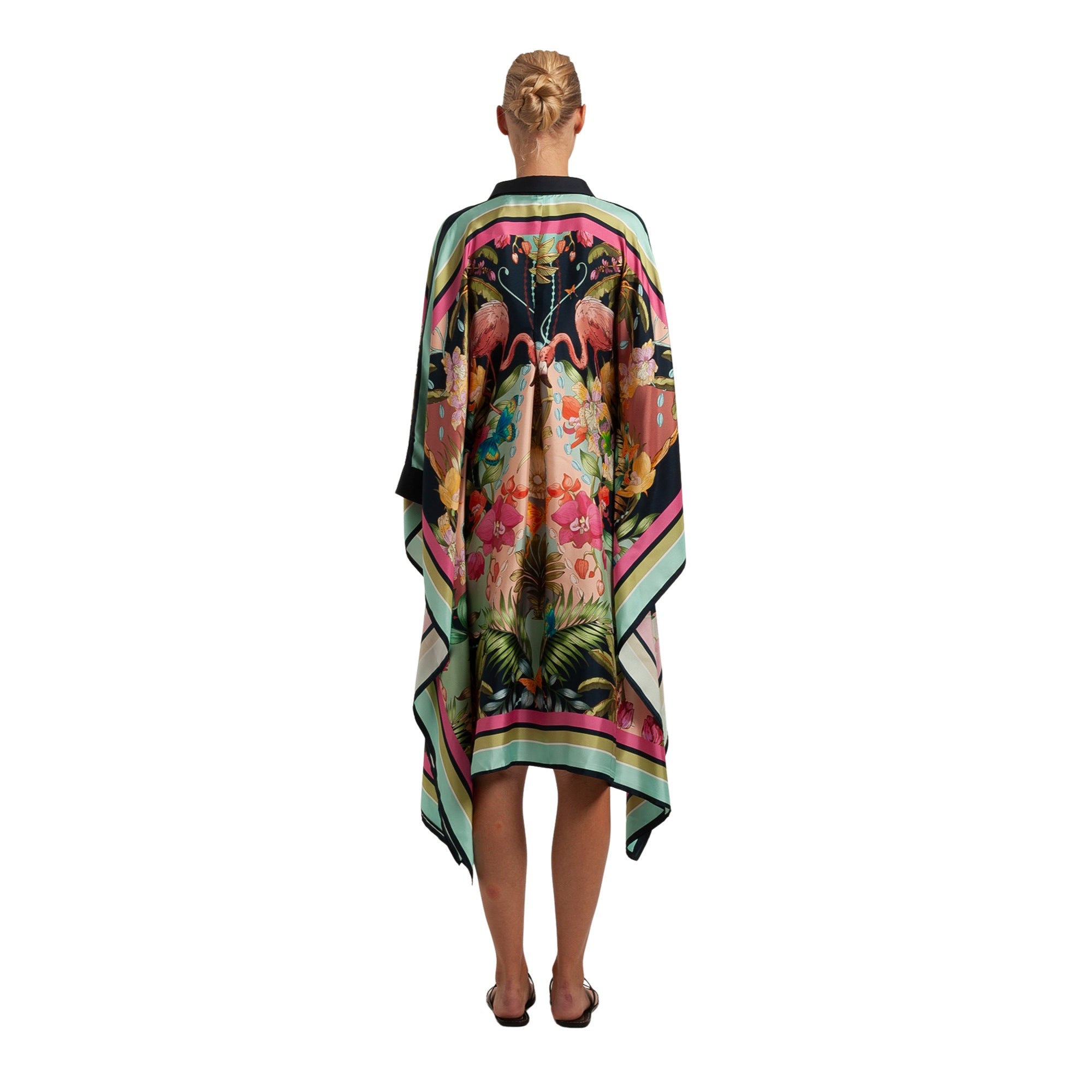 Kafka 90 Dress in Flamingo/Navy – Sara Roka | Gwynns of Mount