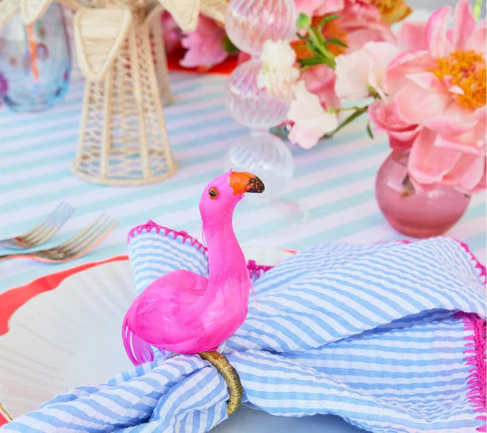 Napkin Ring : Flamingo - PINK/ORANGE - NONE