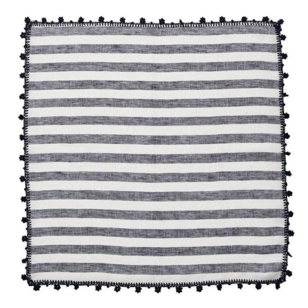 Linea Napkin - White/Blue - NONE