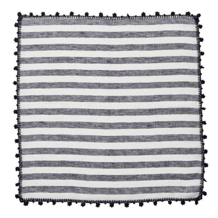 Linea Napkin - White/Blue - NONE