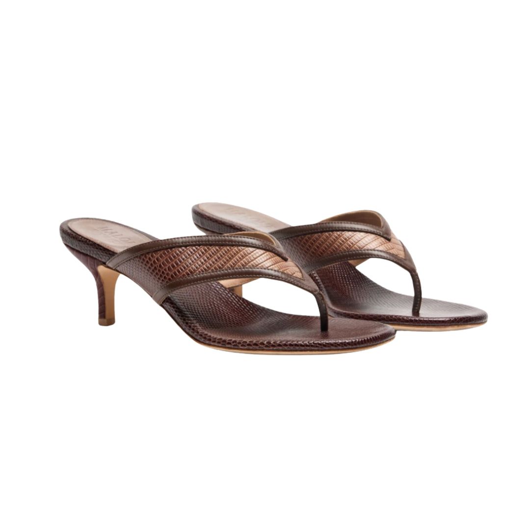 Koko 45 Sandal - Taupe/Tobacco