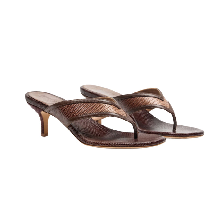 Koko 45 Sandal - Taupe/Tobacco