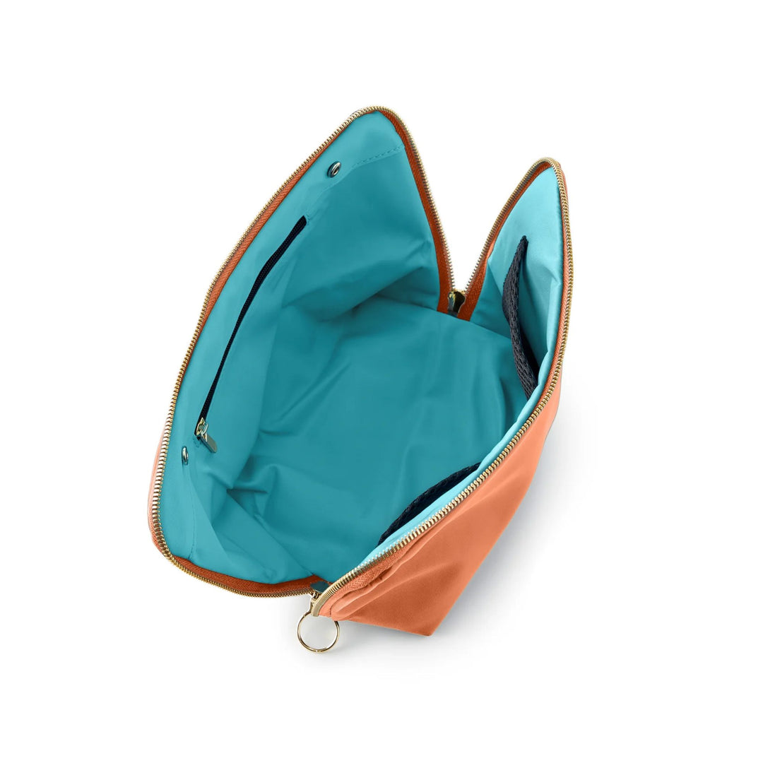Signature Peach Fuzz/Aqua Green Fabric