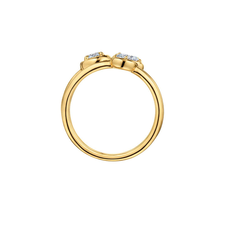 Starry Night Three-Row Ring