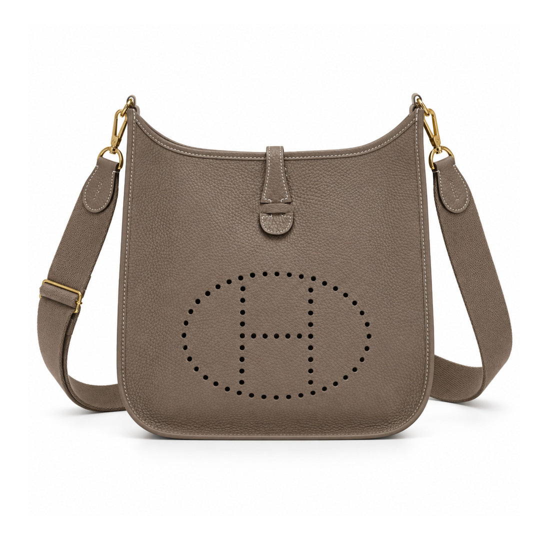 Hermès Evelyne III PM in Étoupe