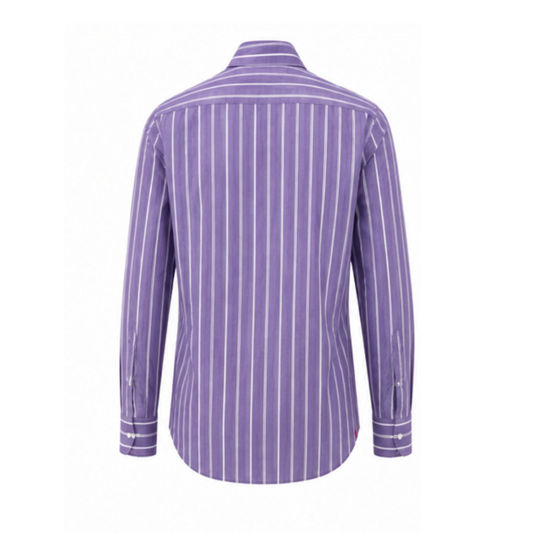 Sport Shirt in Violet Stripe