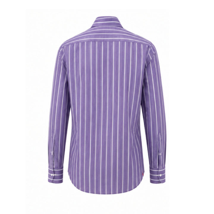 Sport Shirt in Violet Stripe
