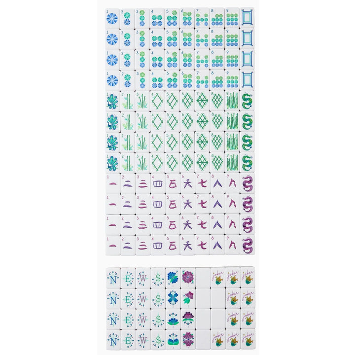Lagoon Mahjong Tiles