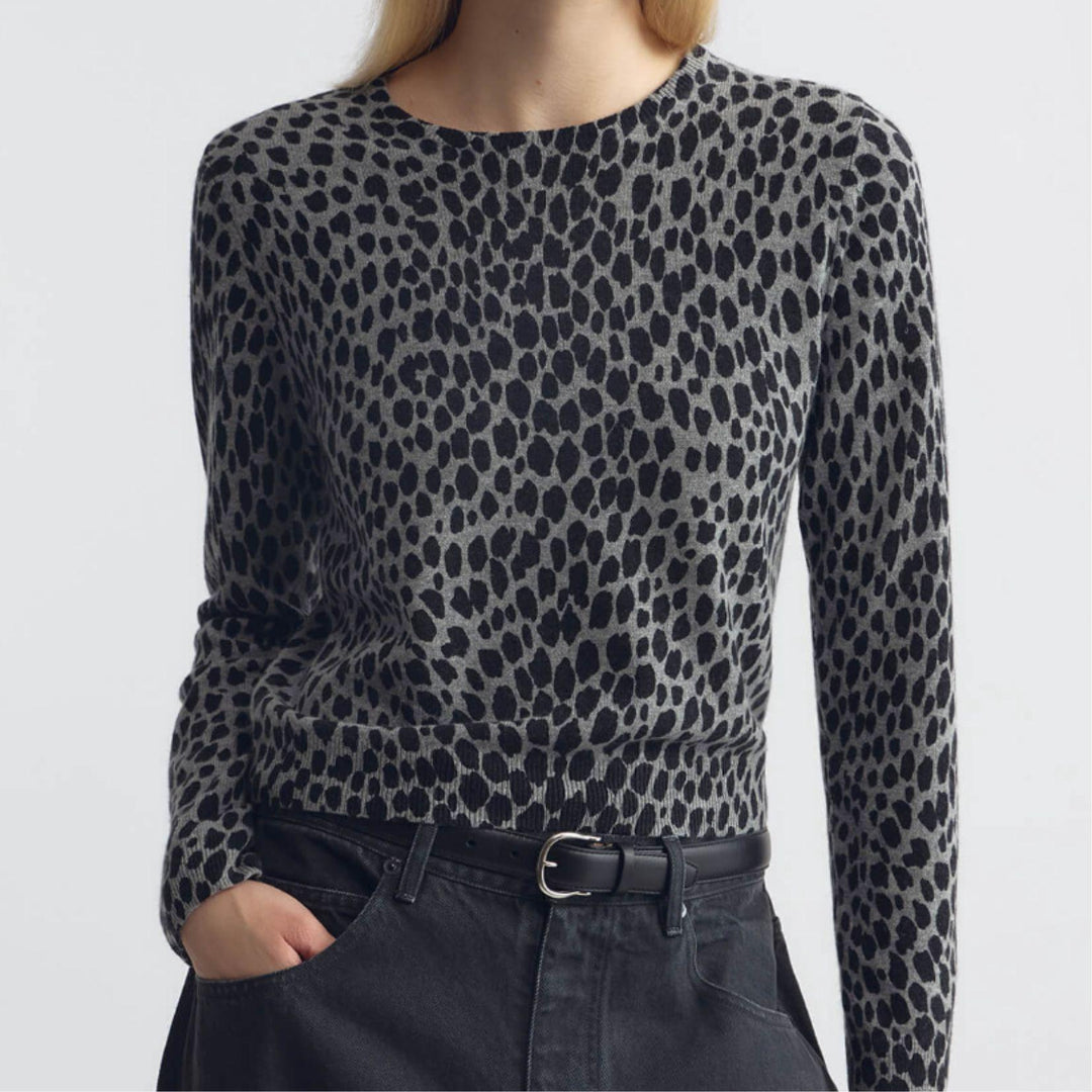 Laevin Cashmere Pebble Sweater