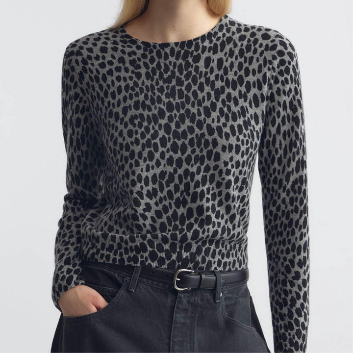 Laevin Cashmere Pebble Sweater